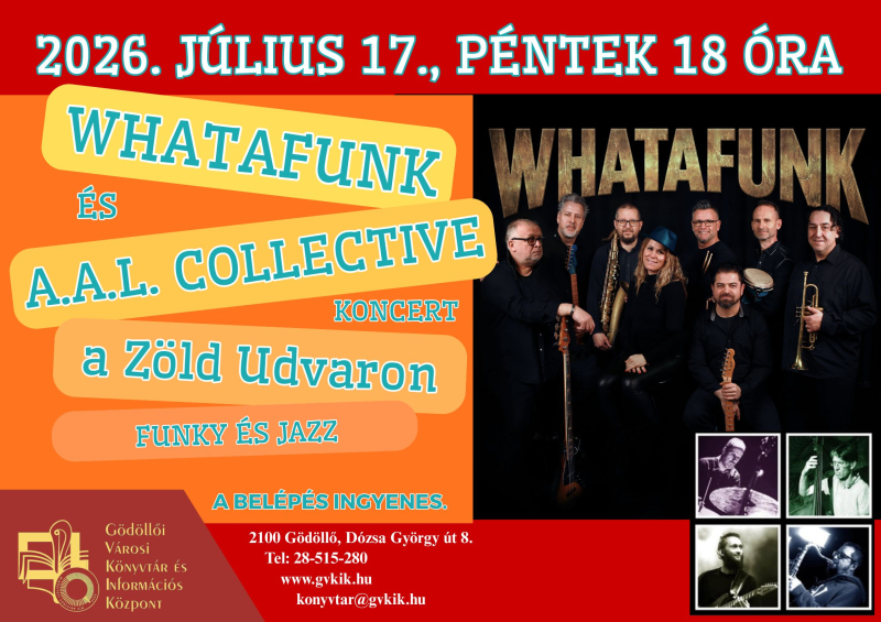 Whatafunk - AAL Collective koncertek