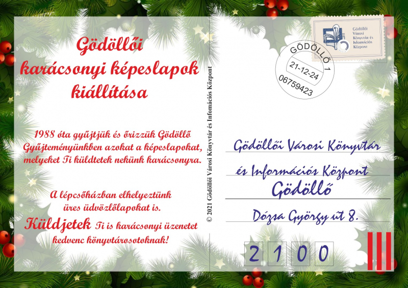 Gödöllői karácsonyi képeslapok kiállítása