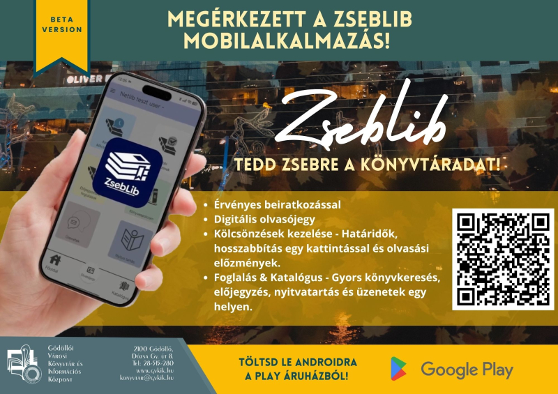 Zseblib Alkalmazás