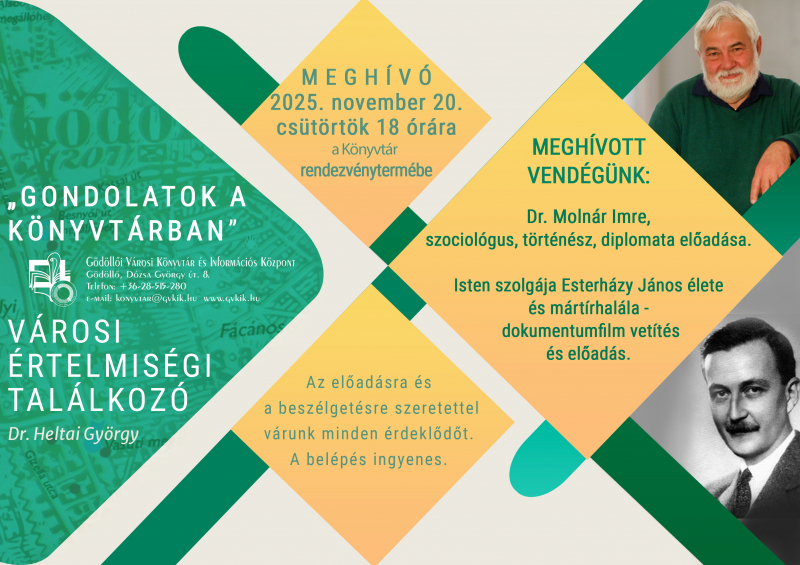 Értelmiségi találkozó - November