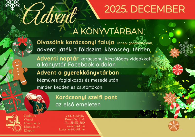 Advent a könyvtárban