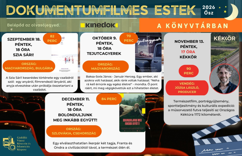 Dokumentumfilmes estek - Ősz 