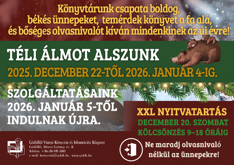 Téli álmot alszunk