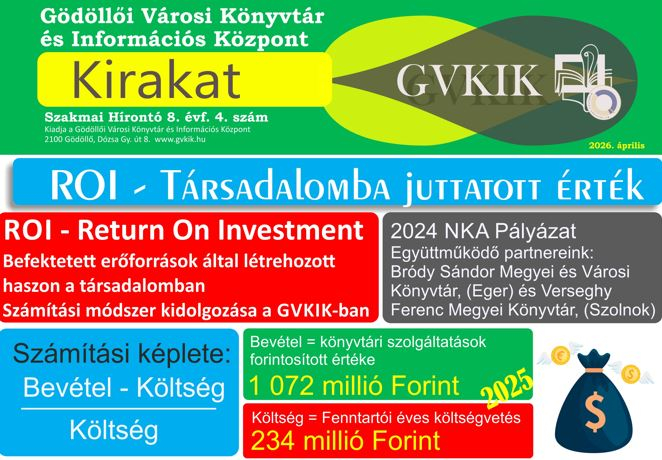 Kirakat - Szakmai hírlevél 8. évf. 4. szám