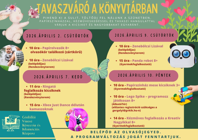 Húsvét a gyerekkönyvtárban