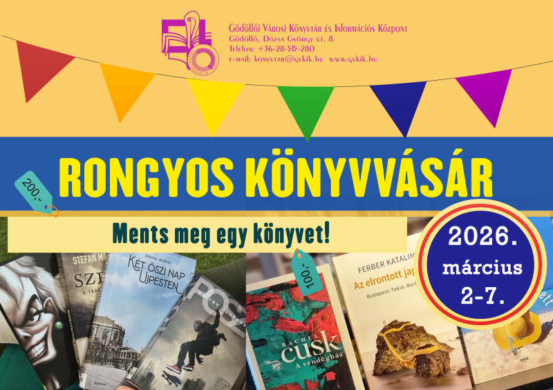 Rongyos könyvvásár